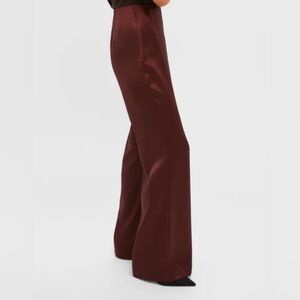 Tuckernuck Chocolate Satin Deja Pants - new with tags